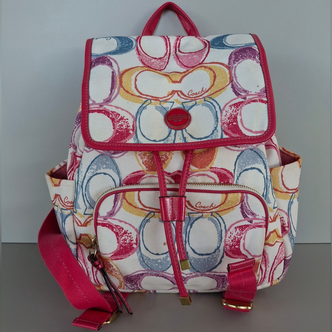 Coach Multicolor Backpack
